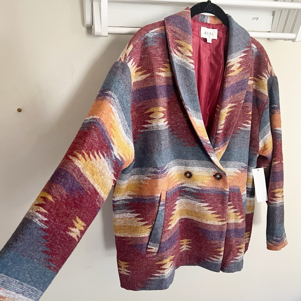 Aura Southwestern Jacket M NWT - Picture 2 of 9